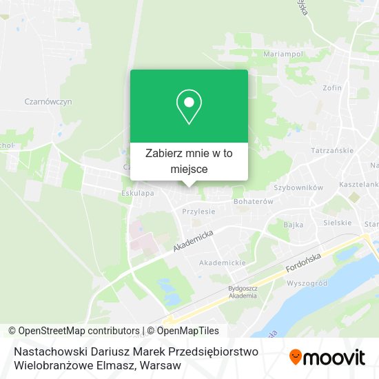 Mapa Nastachowski Dariusz Marek Przedsiębiorstwo Wielobranżowe Elmasz