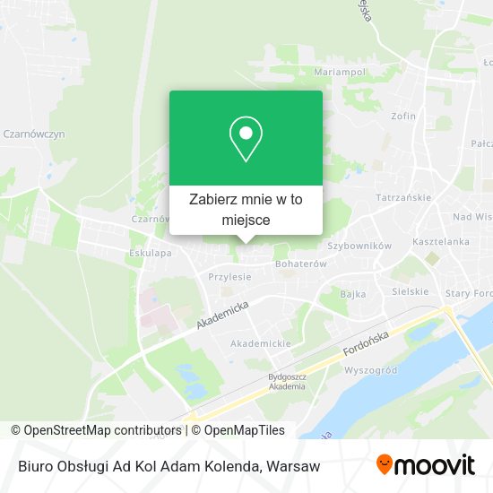 Mapa Biuro Obsługi Ad Kol Adam Kolenda