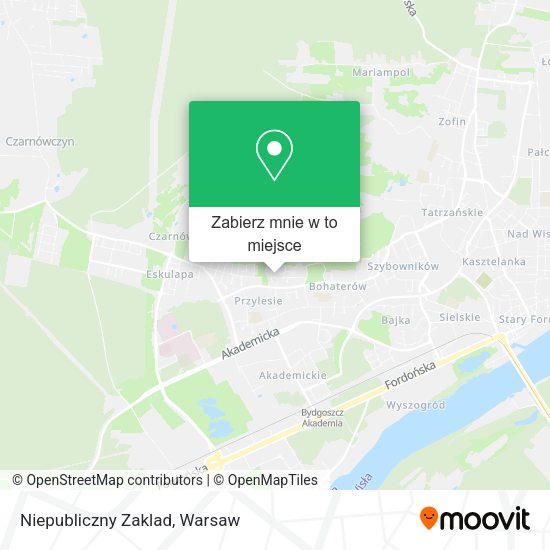 Mapa Niepubliczny Zaklad