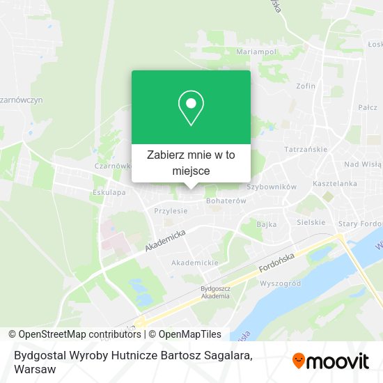 Mapa Bydgostal Wyroby Hutnicze Bartosz Sagalara