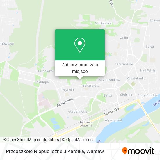 Mapa Przedszkole Niepubliczne u Karolka