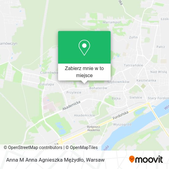 Mapa Anna M Anna Agnieszka Mężydło