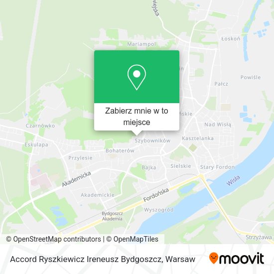 Mapa Accord Ryszkiewicz Ireneusz Bydgoszcz