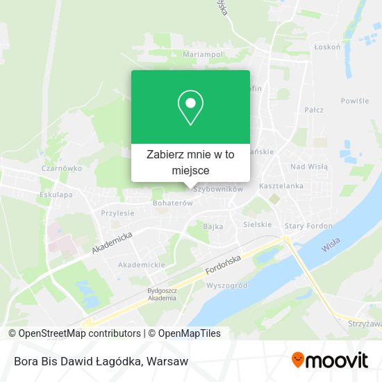 Mapa Bora Bis Dawid Łagódka