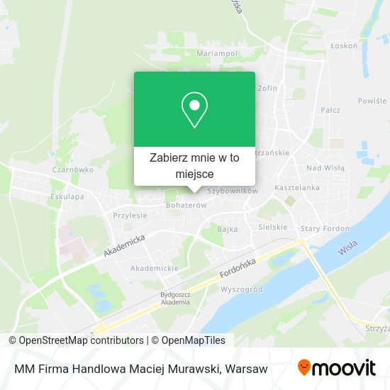 Mapa MM Firma Handlowa Maciej Murawski