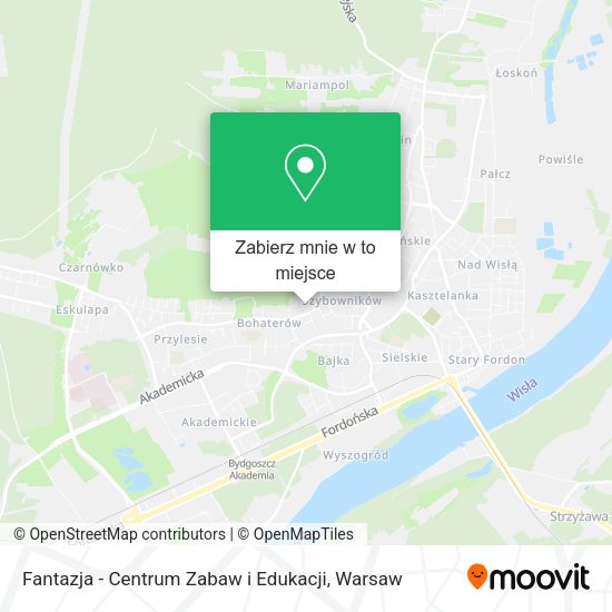 Mapa Fantazja - Centrum Zabaw i Edukacji