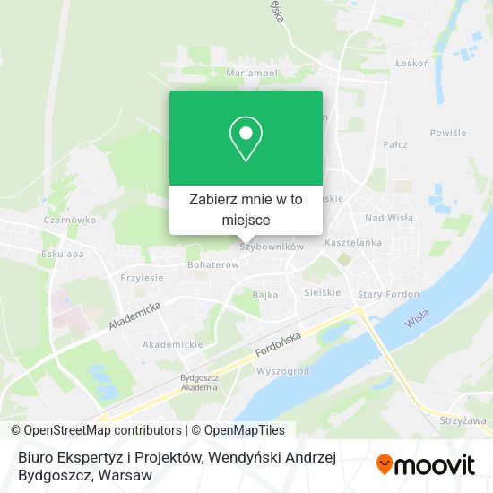 Mapa Biuro Ekspertyz i Projektów, Wendyński Andrzej Bydgoszcz