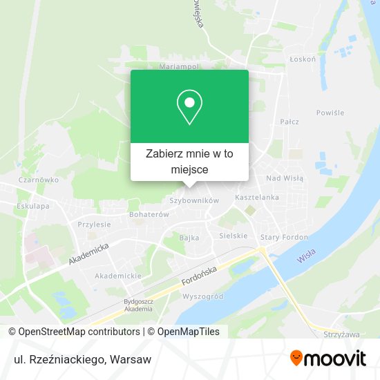 Mapa ul. Rzeźniackiego