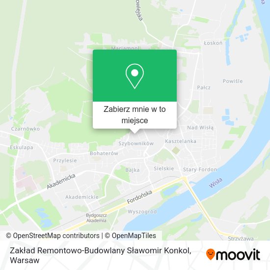 Mapa Zakład Remontowo-Budowlany Sławomir Konkol