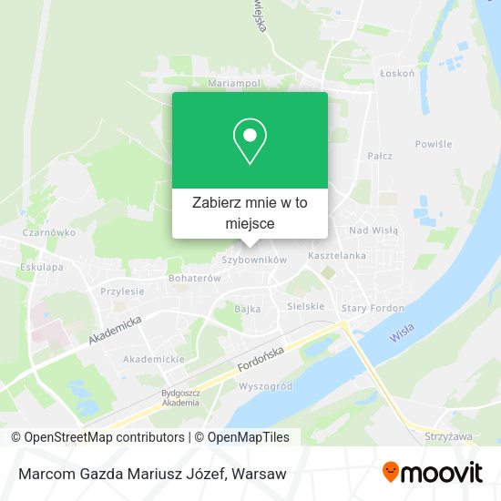 Mapa Marcom Gazda Mariusz Józef