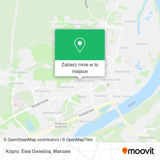 Mapa Kopro. Ewa Owieśna