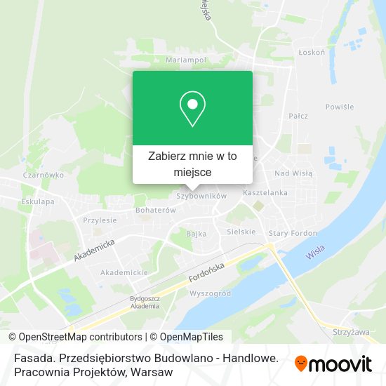 Mapa Fasada. Przedsiębiorstwo Budowlano - Handlowe. Pracownia Projektów