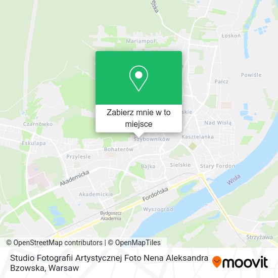 Mapa Studio Fotografii Artystycznej Foto Nena Aleksandra Bzowska