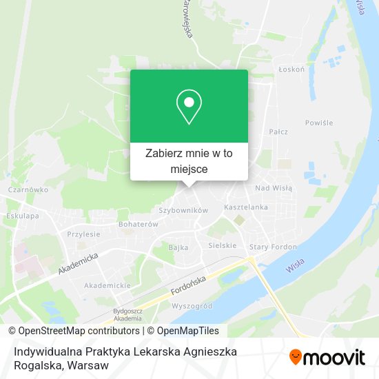 Mapa Indywidualna Praktyka Lekarska Agnieszka Rogalska