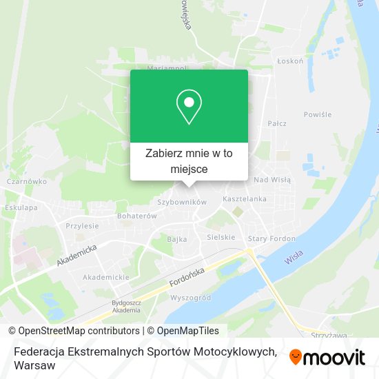 Mapa Federacja Ekstremalnych Sportów Motocyklowych