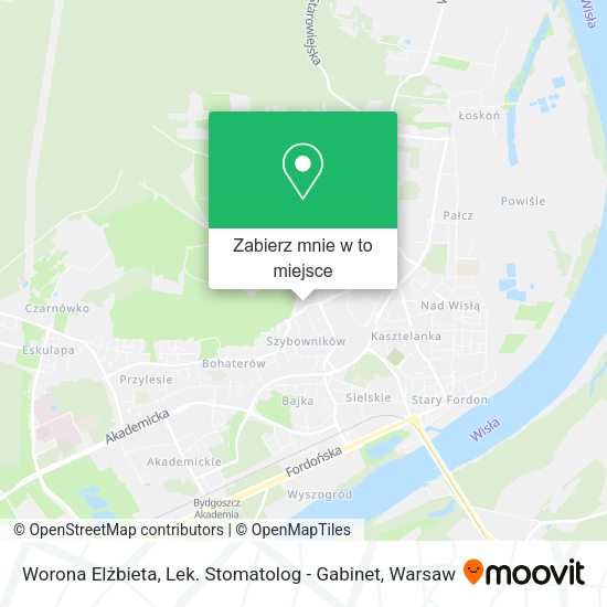 Mapa Worona Elżbieta, Lek. Stomatolog - Gabinet