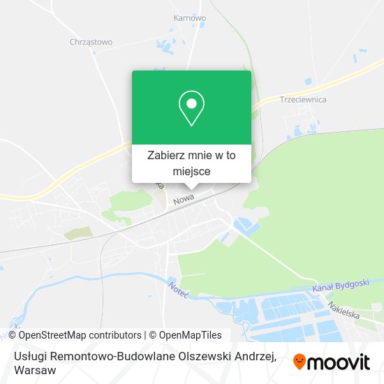 Mapa Usługi Remontowo-Budowlane Olszewski Andrzej