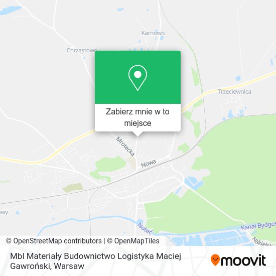 Mapa Mbl Materiały Budownictwo Logistyka Maciej Gawroński