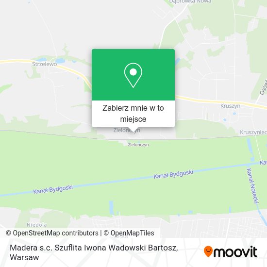 Mapa Madera s.c. Szuflita Iwona Wadowski Bartosz