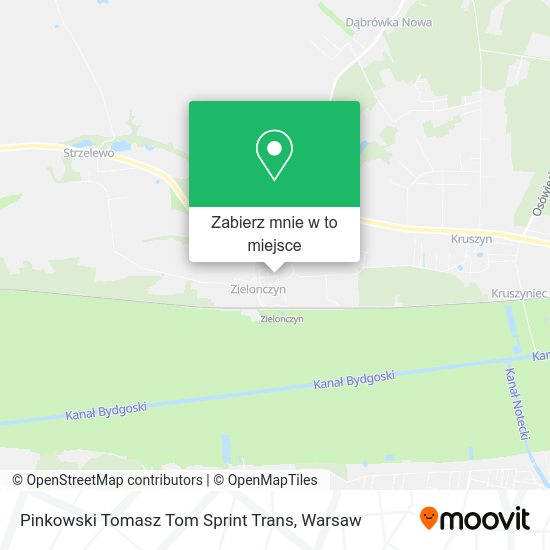 Mapa Pinkowski Tomasz Tom Sprint Trans