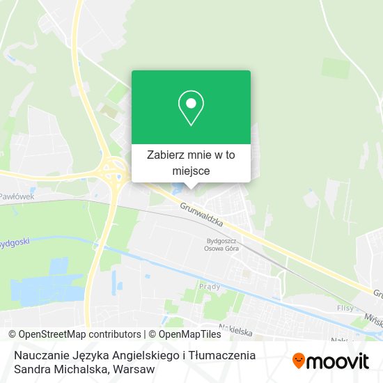 Mapa Nauczanie Języka Angielskiego i Tłumaczenia Sandra Michalska