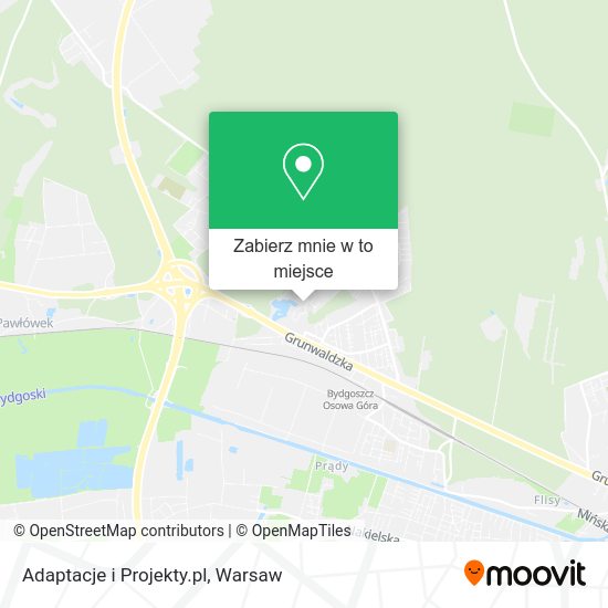 Mapa Adaptacje i Projekty.pl