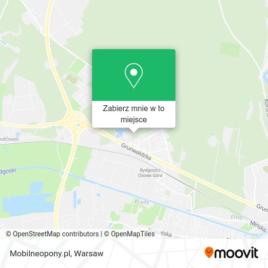 Mapa Mobilneopony.pl