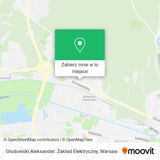 Mapa Głodowski Aleksander. Zakład Elektryczny