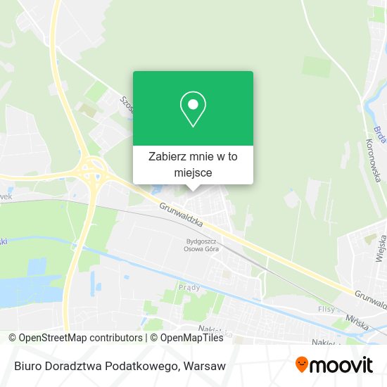 Mapa Biuro Doradztwa Podatkowego