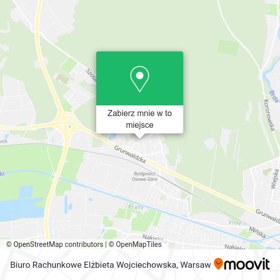 Mapa Biuro Rachunkowe Elżbieta Wojciechowska