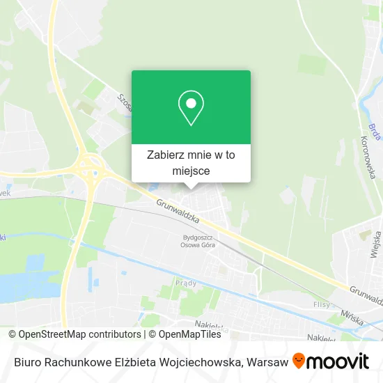 Mapa Biuro Rachunkowe Elżbieta Wojciechowska