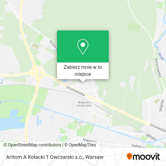 Mapa Arttom A Kołacki T Owczarski s.c.