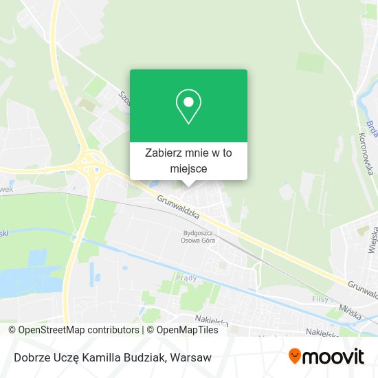 Mapa Dobrze Uczę Kamilla Budziak