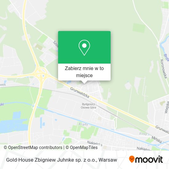 Mapa Gold-House Zbigniew Juhnke sp. z o.o.