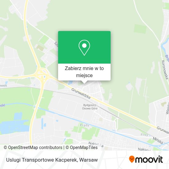 Mapa Uslugi Transportowe Kacperek