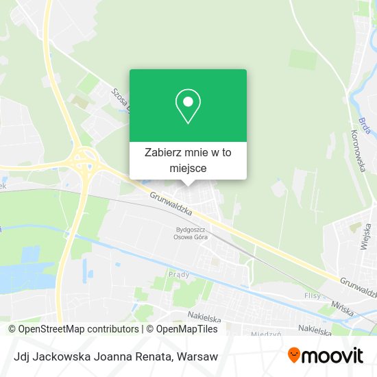 Mapa Jdj Jackowska Joanna Renata