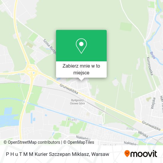 Mapa P H u T M M Kurier Szczepan Miklasz