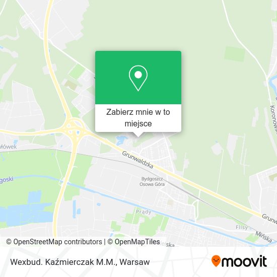 Mapa Wexbud. Kaźmierczak M.M.