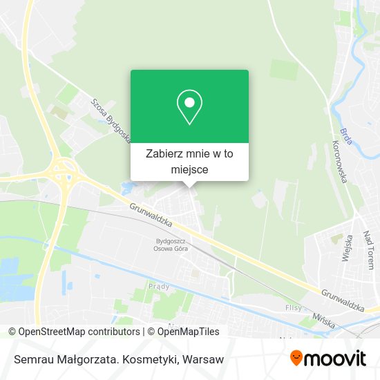 Mapa Semrau Małgorzata. Kosmetyki