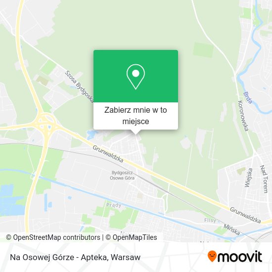 Mapa Na Osowej Górze - Apteka