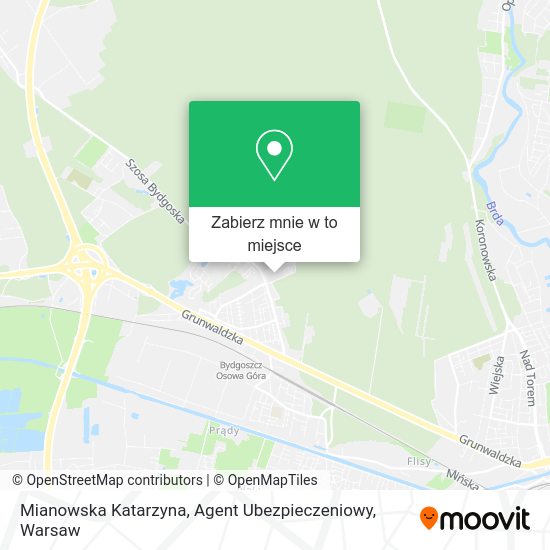 Mapa Mianowska Katarzyna, Agent Ubezpieczeniowy