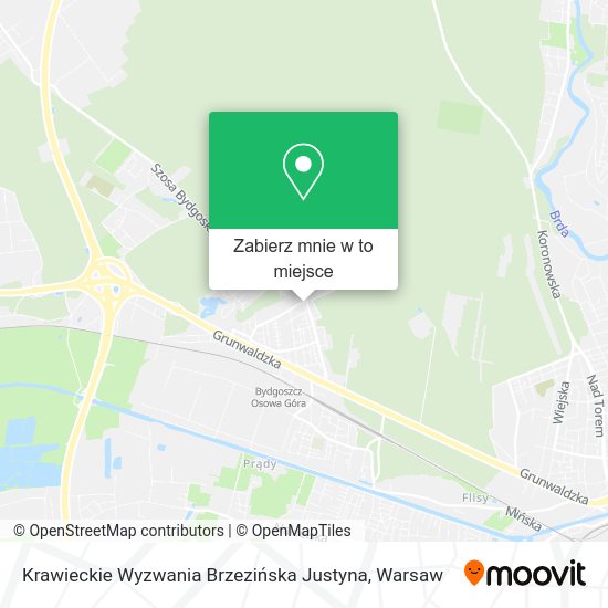 Mapa Krawieckie Wyzwania Brzezińska Justyna