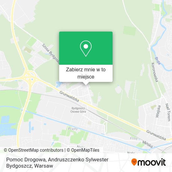 Mapa Pomoc Drogowa, Andruszczenko Sylwester Bydgoszcz