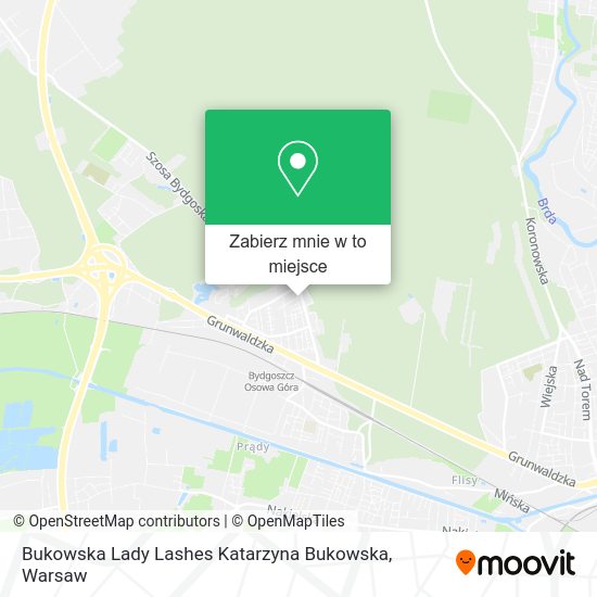 Mapa Bukowska Lady Lashes Katarzyna Bukowska