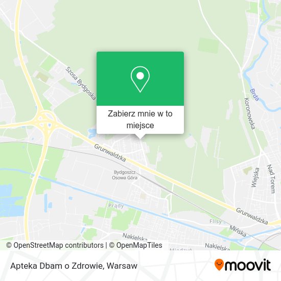 Mapa Apteka Dbam o Zdrowie