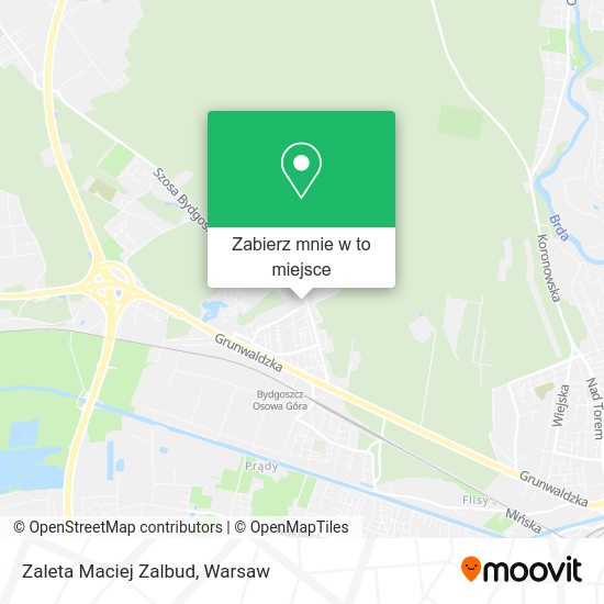 Mapa Zaleta Maciej Zalbud