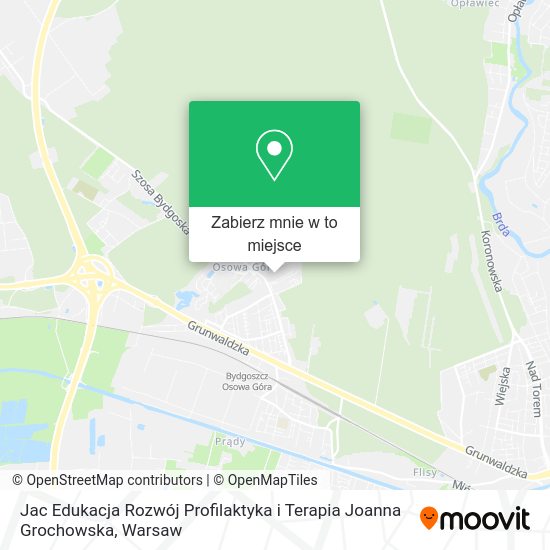 Mapa Jac Edukacja Rozwój Profilaktyka i Terapia Joanna Grochowska