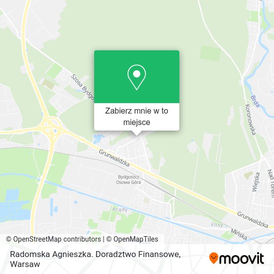 Mapa Radomska Agnieszka. Doradztwo Finansowe