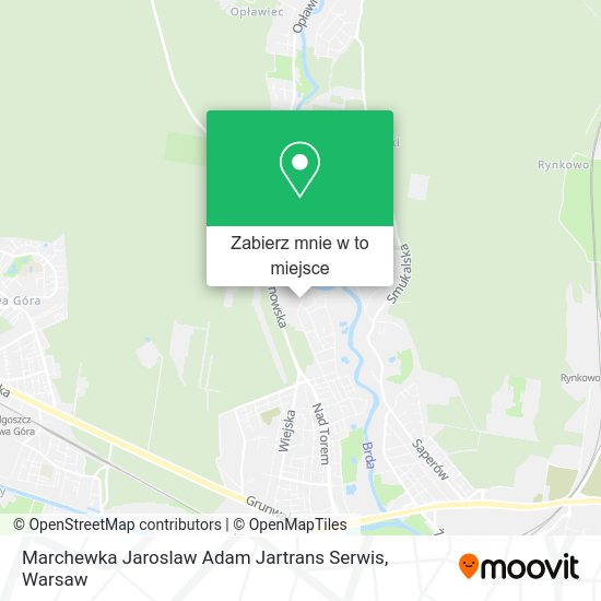 Mapa Marchewka Jaroslaw Adam Jartrans Serwis