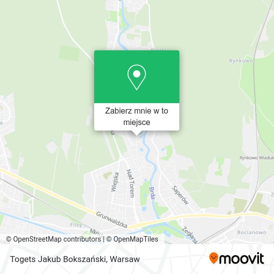 Mapa Togets Jakub Bokszański